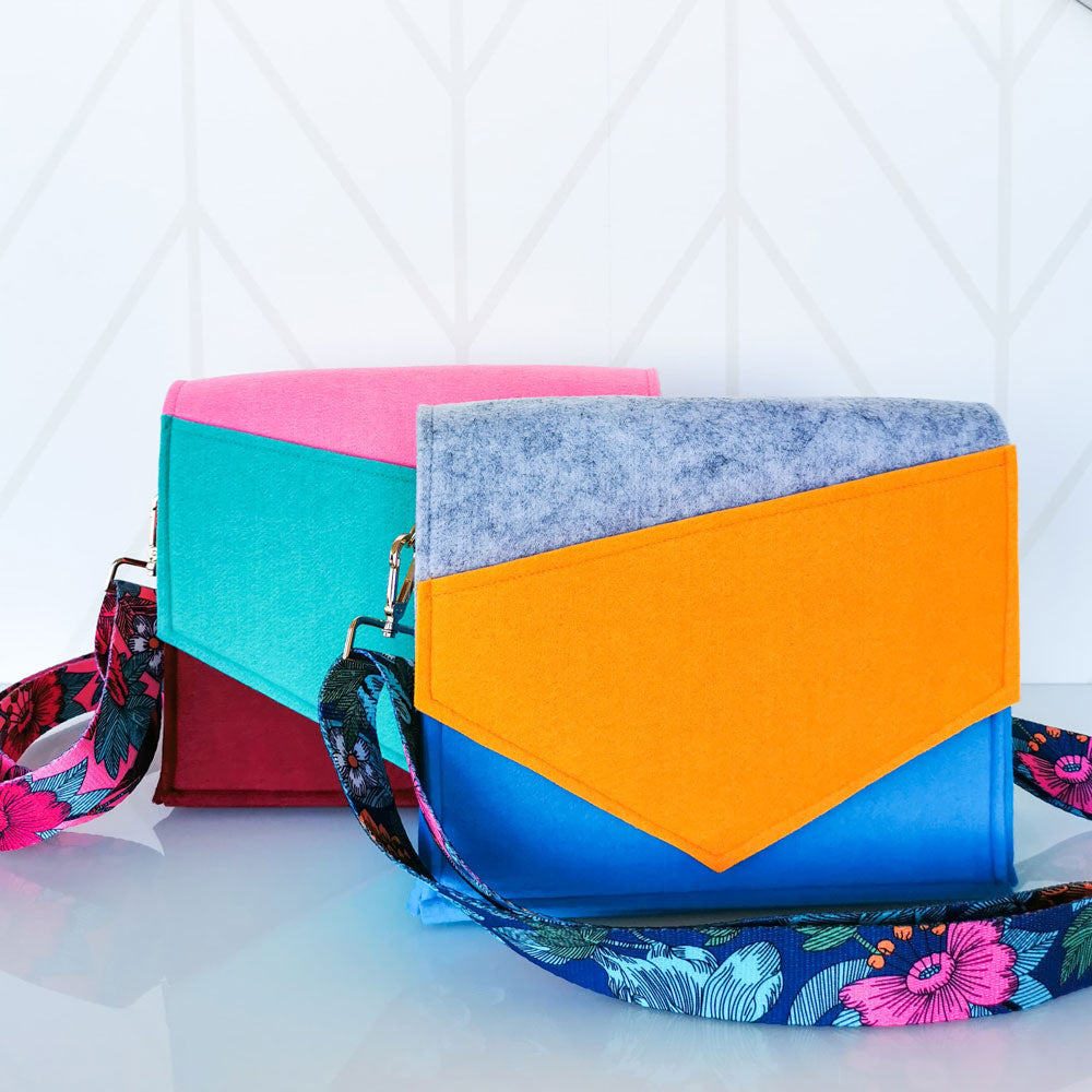 Flower strap bag