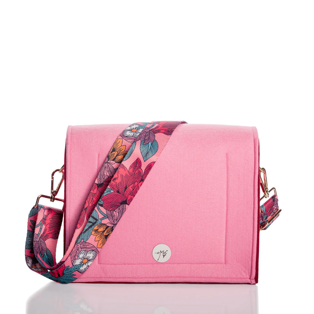 Flower strap bag