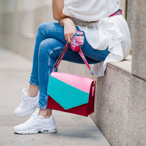 Flower strap bag